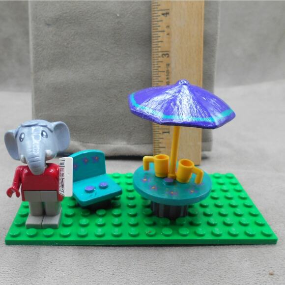 LEGO Fabuland 3601 Elton Elephant #2 Vintage 1981 Custom Paint READ - Picture 3 of 12